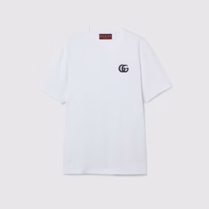 T-shirt en jersey de coton (Blanc)
