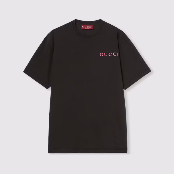 T-shirt en jersey de coton imprimé