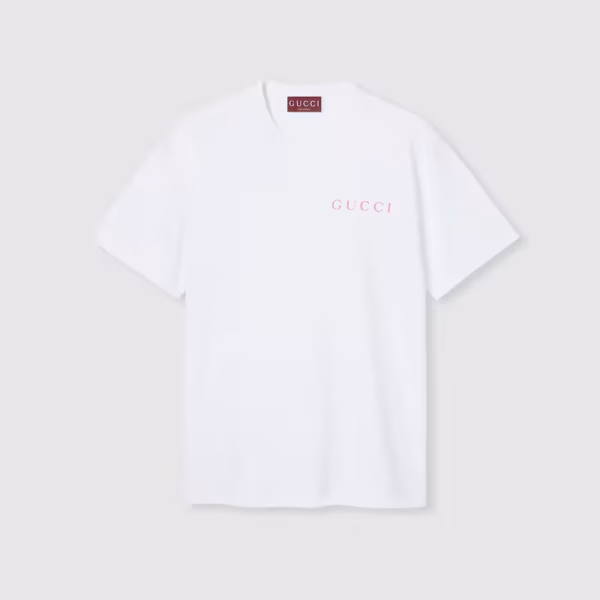T-shirt en jersey de coton imprimé
