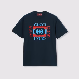 T-shirt en jersey de coton imprimé